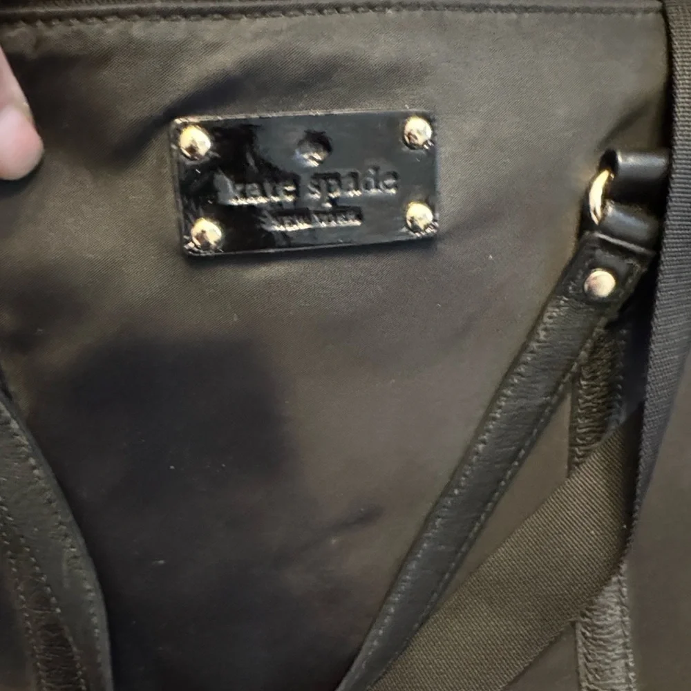 Kate Spade New York Black Gramercy Park Calista Laptop Bag